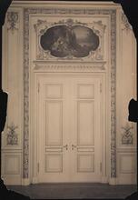 [Detail of doorway in George S. Brewster's mansion.]