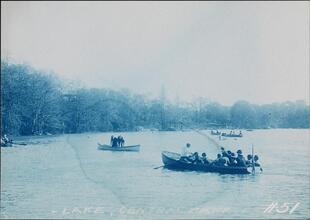 [The lake in Central Park.]