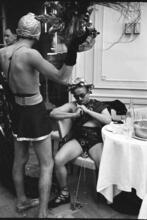 Art Students League Ball [Two costumed men.]