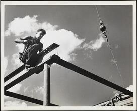Bolts & Nuts (Steel worker on L.I.R.R. Station)