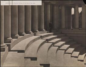 [Adolph Lewisohn Stadium, in the stadium, College of the City of New York, Andrwe Brummer, architect.]