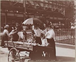 Street Vendors, 1900. 20th St. at 6th Ave.