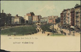 Mulberry Bend Park, N.Y., City.