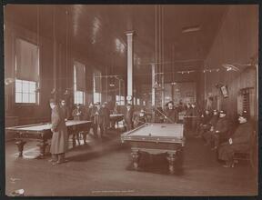 Billiard Room -- Crosstown Club House.