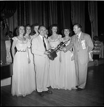 Swing Band Contest Sponsored by LOOK [Group receiving an award.]