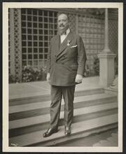 Hotel Biltmore, Italian Garden, Portrait, Jean Malnati (Matre de Hotel Biltmore), Belgium Medal.