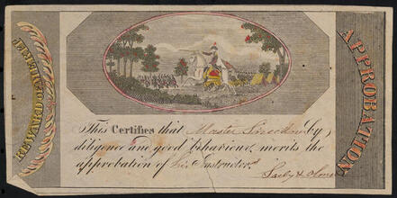 [Certification of diligence and good behavior.]