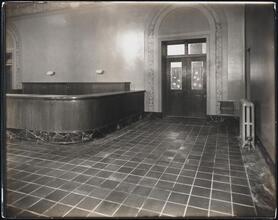 [Interior, entrance hall.]