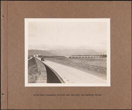 Upper Gate Chambers, Dividing Dike and Weir and Ashokan Bridge [Catskill System.]