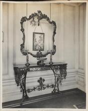 Mrs. John Parson, Sr.'s Apartment, 830 Park Avenue. Entrance hall