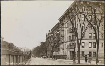 Broadway north from 123rd St., New York