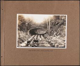 Four 48-Inch Pipes Laid in Central Park [Croton System.]