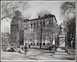 [Garibaldi monument in Washington Square.]