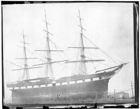 [Ship in Dry Dock]