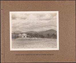 Tongore Siphon Chambers at Left With Olive Bridge Dam Beyond [Catskill System.]