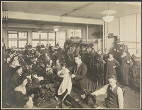 Joseph J. Keyser Co., 225 West 36th St., Interior, Dress Making Factory.