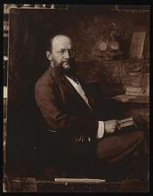 Portrait, Emil Boas, American Mgr. for Hamburg-American Line.