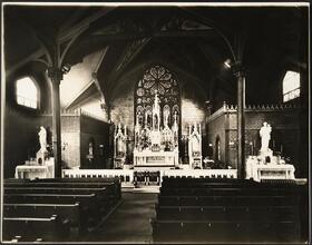 [Interior of unidentified church.]
