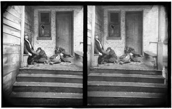 Street Arabs in night-quarters -- Mulberry Street.