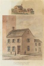 Old Delancy House.The Intersection of Hester, Division, and Clinton Streets. 1792-1897.