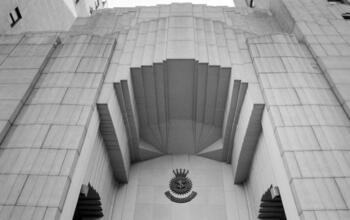 [Salvation Army, 120 West 14th Street. Entrance detail.]