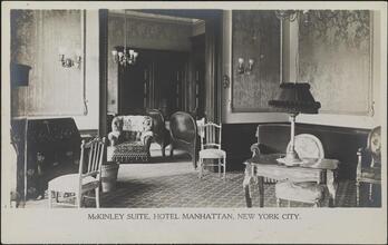 McKinley Suite, Hotel Manhattan, New York City.
