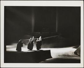 ["The Eternal Road" theater still.]