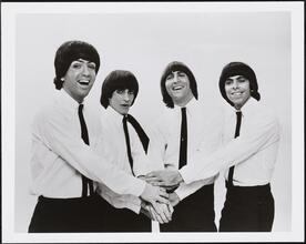["Beatlemania" publicity photograph.]