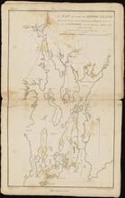 A Map of Part of Rhode Island Showing the Positions of the American and British Armies at the Siege of Newport, and their subsequent Action on the 29th of August 1778.