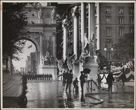 End of Dewey's Parade