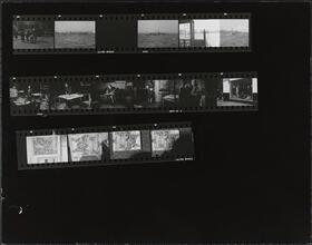 [Scenes of Union Square, waterfront, artists, and paintings by Reginald Marsh.]