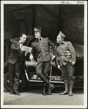 ["Jacobowsky and the Colonel" theater still.]