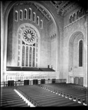 Temple Emanuel, interior toward rear