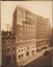 [North side of West 55th Street between Fifth and Sixth Avenues.]