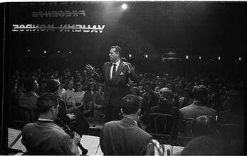 Vaughn Monroe [Monroe and band performing.]