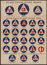 Official Civilian Defense Insignia