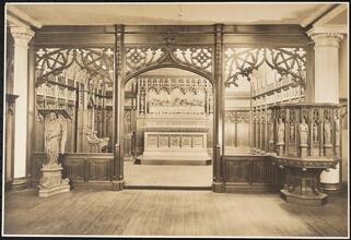 [Chapel in an unidentified church.]