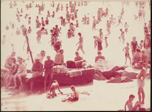 Untitled [Coney Island beach.]