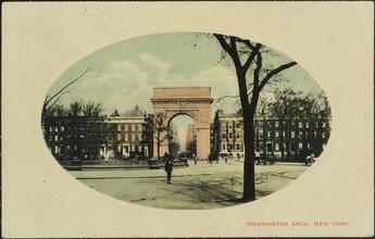 Washington Arch, New York.
