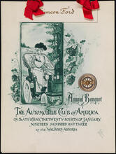 Annual Banquet of the Automobile Club of America