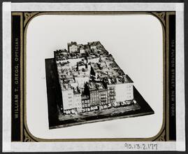 Tenement House Commission. Typical East Side Block "short view".
