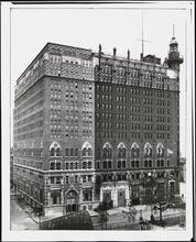 [Seamen's Church Institute, 25 South St., The Bldg. from across the Park.]