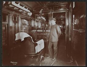 Erie R.R., Car Interiors.