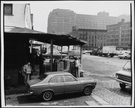 [Looking north on Ninth Avenue from the northwest corner of West 13th Street.]