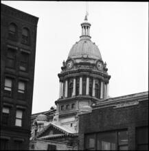 [Dome of the Police Building, 240 Centre Street.]