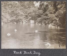 Central Park [A. Central Park ; B. Cave in Central Park ; C. Rock Bank Bay.]