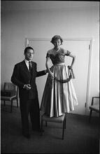 Betsy Von Furstenberg [Standing on a chair.]