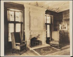 [Residence. Interior, parlor.]