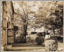 Cemeteries, Fairview, N.J., Looking North Across Bridge from Receiving Vault.