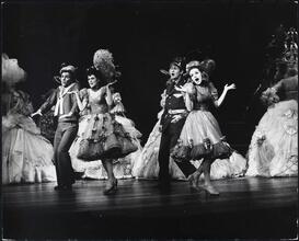 ["Follies" theater still.]